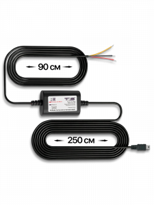 Скрытая проводка для видеорегистраторов, установочный кабель питания miniUSB TDS TS-CAU66 2.5 метра